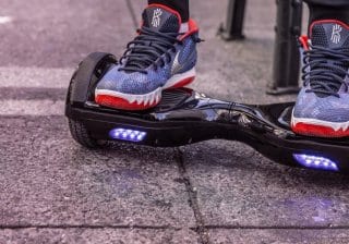 Hoverboard zum Mitnehmen